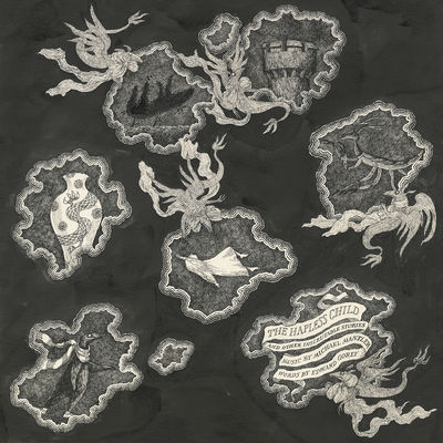 [Original Art for the Album Cover and Liner Notes of THE HAPLESS CHILD AND OTHER INSCRUTABLE STORIES]