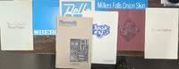 Lot Of 8 Paper Sample Booklets - Seneca Simpson Filare -millers Falls  Onion Skin - Tuscan Cover...