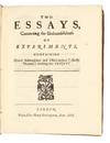 View Image 7 of 12 for Certain Physiological Essays And other Tracts; Written at distant Times, and on several Occasions. B... Inventory #5261
