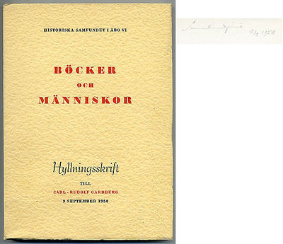 Böcker och människor. Hyllningsskrift till…