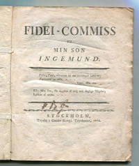Fidei-commiss til min son Ingemund.