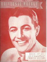 image of Universal weekly magazine: vol.37, no.21 1935 Dec. 21. Robert Taylor