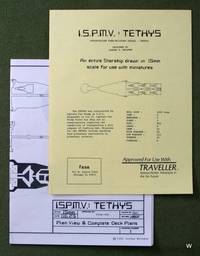 ISPMV Tethys: 15mm Deckplans (Traveller RPG) by Jordan K. Weisman - 1980