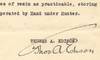 Thomas Edison Gives Instructions to His Lab For the Production of Resins Used in His Batteries and Phonograph Records