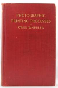 cover of Photographic Printing Processes