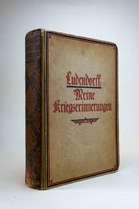 cover of Meine Kriegserinnerungen 1914-1918