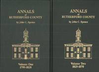 The Annals of Rutherford County by Spence, John C - 1991