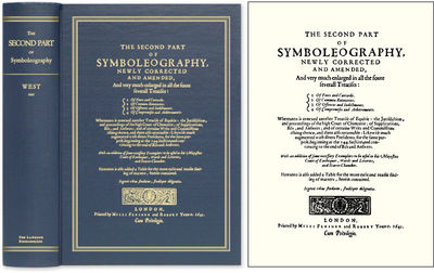 The Second Part of Symboleography, Newly Corrected and Amended, and..