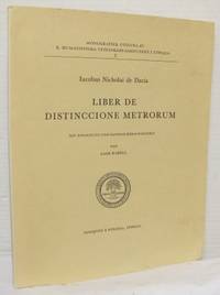 Iacobus Nicholai de Dacia Liber de distinccione…