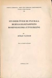 Studier över de plurala bebyggelsenamnens…