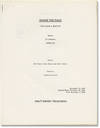The New Adventures of Winnie the Pooh: Me and My Shadow / To Catch a Hiccup (Three original screenplays and four treatment scripts for the 1989 television episode)