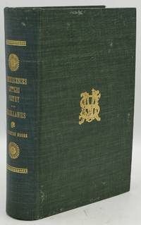 REMINISCENCES:  LETTERS, POETRY AND MISCELLANIES