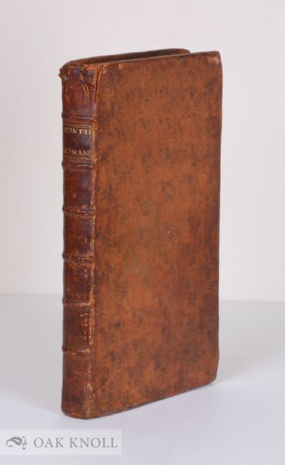 PONTIFICALE ROMANUM CLEMENTIS VIII PONT. MAX. IUSSU RESTITUTUM ATQUE EDITUM