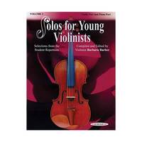 Solos for Young Violinists: Piano Part/Violin Part: Vol 3