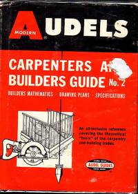 image of Audels Carpenters And Builders Guide No. 2