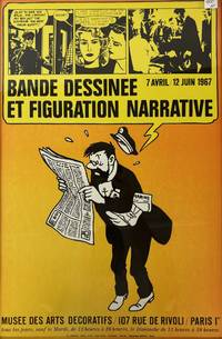 ORIGINAL "BANDE DESSINEE ET FIGURATION NARRATIVE" EXHIBIT POSTER