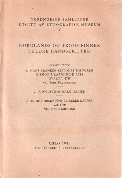 Nordlands og Troms finner i eldre håndskrifter.…
