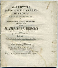 Garphytte järn- och alunverks-historia. A.a.