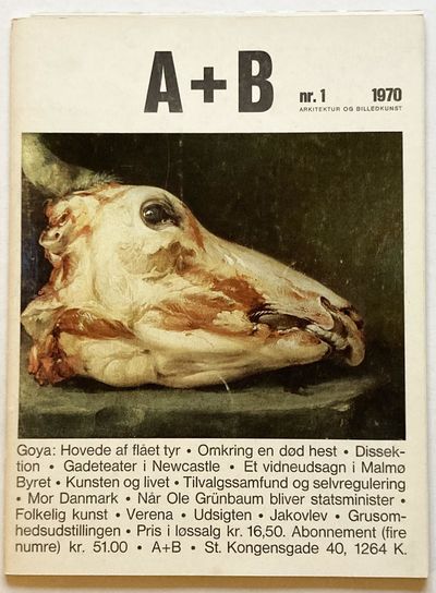 A+B nr. 1. Arkitektur og Billedkunst.