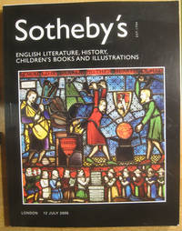 English Literature, History, Children's Books and Illustrations; 12 July 2005; Sale LO5407