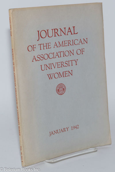 Journal of the American Association of University Women: Vol. 35 No. 2, January 1942