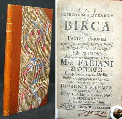 Exercitium academicum de Birca cujus partem…