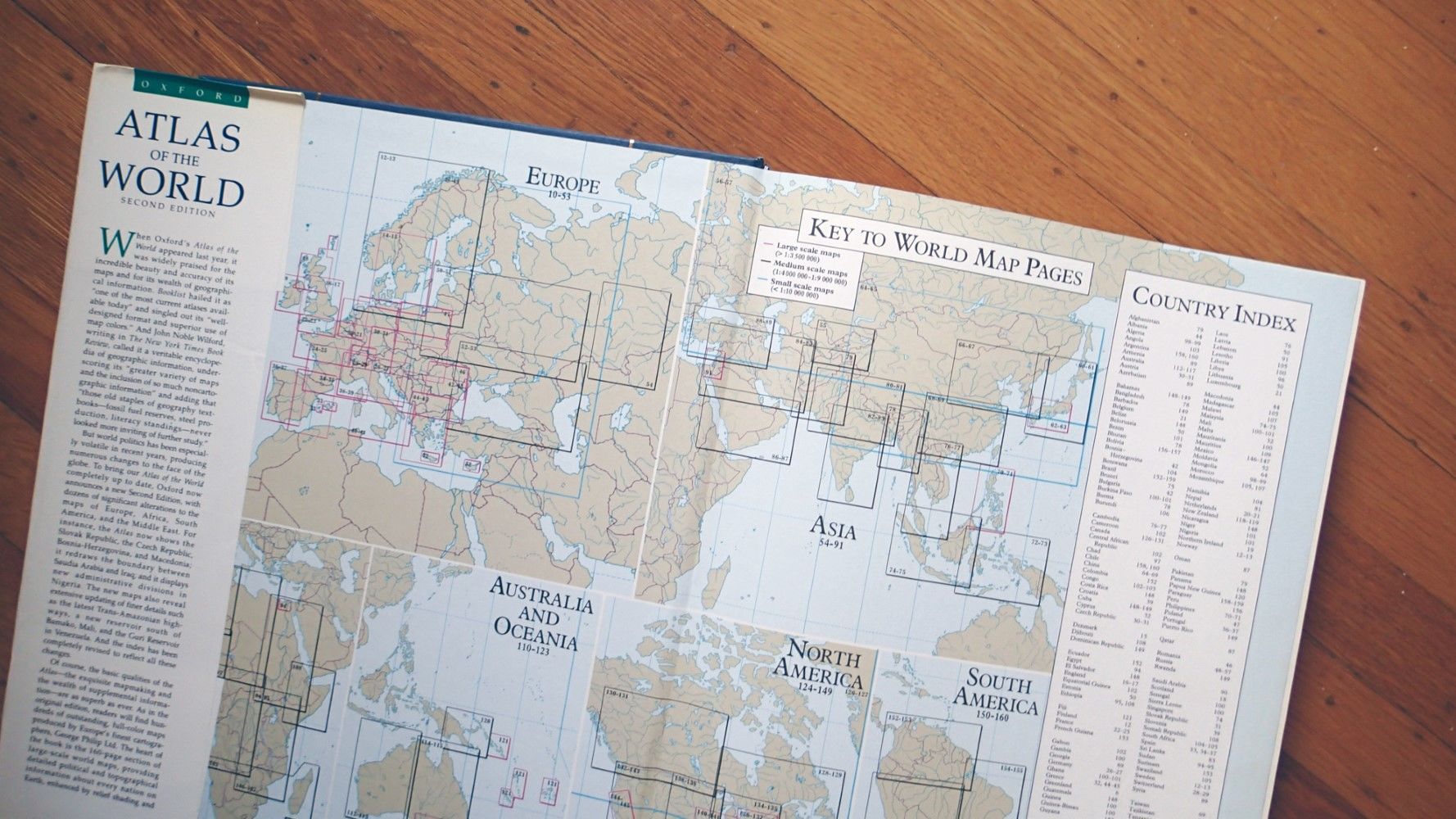 OXFORD ATLAS OF THE WORLD : 1993, 2nd Edition by Oxford