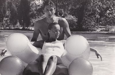 La Piscine [The Swimming Pool] (Original photograph of Romy Schneider and Alain Delon on the set of the 1969 film)