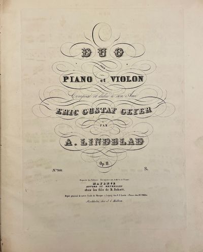 Deux trios pour pianoforte, violon et violoncelle…