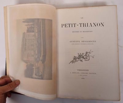 Versailles: L. Bernard, 1885. Leather bound. VG+, light wear to tips of coversextreeme top and botto...