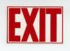 Exhibition postcard: EXIT: A Work in Situ by Daniel Buren (opens 2 December 1980)