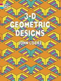 image of 3-D Geometric Designs (Dover Design Coloring Books)