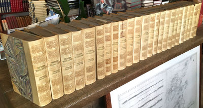 Samlede Skrifter. Trykt og utrykt. Utgit av Herman Jæger og Didrik Arup Seip. I-VI i 23 bind. (+) Brev til Henrik Wergeland 1827 – 1845. Utgitt av Leiv Amundsen. Med Supplement til Wergelands samlede skrifter ved Didrik Arup Seip og Leiv Amundsen. 24 bind. (photo 2)