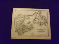 Colton's Map of New Brunswick, Nova Scotia, Newfoundland and Prince Edward Island.