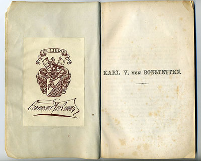 Karl V. von Bonstetten.