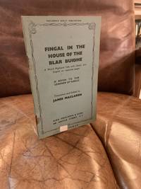 cover of Fingal In The House Of The Blar Buidhe A Weird Highland Tale with Gaelic and English on opposite pages