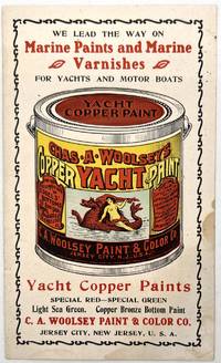 Colorful C.A. Woolsey Paint & Color Co. Advert - Marine Paints and Marine Varnishes