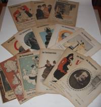 Fourteen issues of "Los Contemporaneos" issued between 1914 and 1923, with most of the issues from 1917