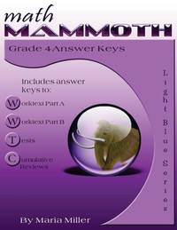 Math Mammoth Grade 4 Answer Keys
