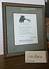 BROADSIDE: From Geo-Bestiary (SIGNED) by Jim Harrison - limited - 1998 - from Monroe Street Books (SKU: 408960)