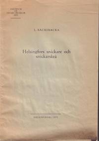 Helsingfors snickare och snickarskrå.