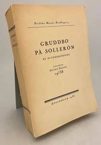 Gruddbo på Sollerön. En byundersökning. Tillägnad Sigurd Erixon 26/3 1938.