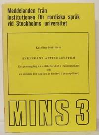 Svenskans artikelsystem. En genomgång av…
