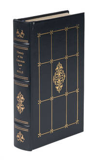 The History and Analysis of the Common Law of England by Matthew Hale
- First edition
- 1987
- from The Lawbook Exchange Ltd (SKU: 72115)