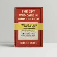 cover of The Spy Who Came in from the Cold - with the wrap-around band and with signed card from the author