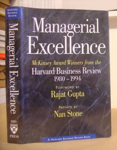 Managerial excellence: McKinsey award winners from the Harvard business review, 1980-1994