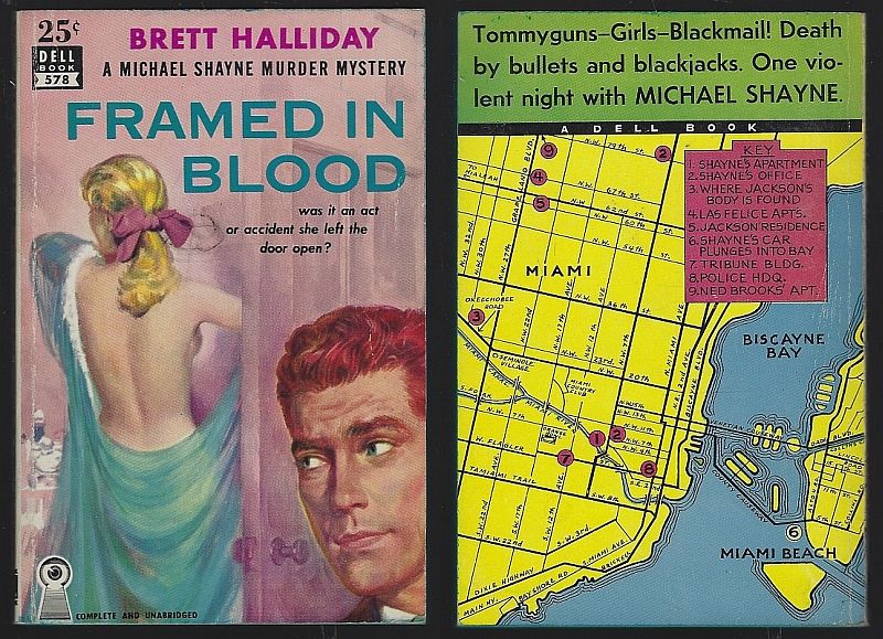 Halliday, Brett - Framed in Blood