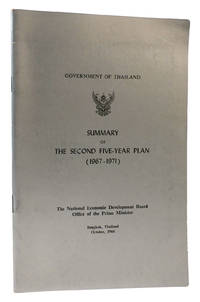 SUMMARY OF THE SECOND FIVE YEAR PLAN (1967-1971)