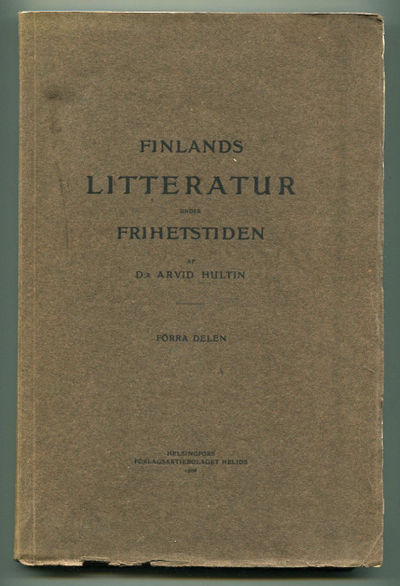Finlands litteratur under frihetstiden. Förra…