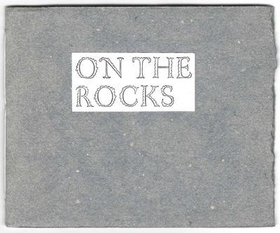 On the Rocks. Printed on the ice of White Bear Lake, Minnesota